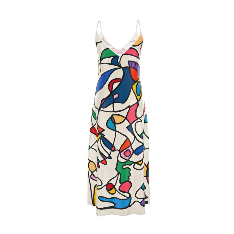 The Avian Maxi Slip dress